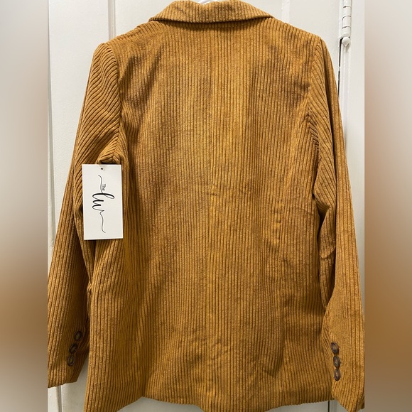 NWT Hem & Thread Corduroy double breasted blazer - Picture 10 of 12